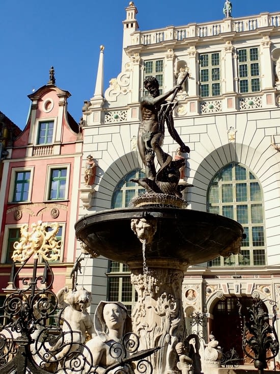 La fontaine de Neptune.