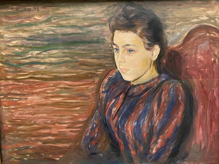 Un des rares Munch qui n’a pas été prêté par le musée cette saison.