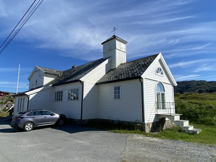 Puis nous avons la chance de visiter cette Église libre….