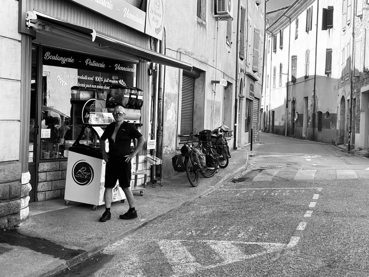 Une glace délicieuse à Lasalle ,