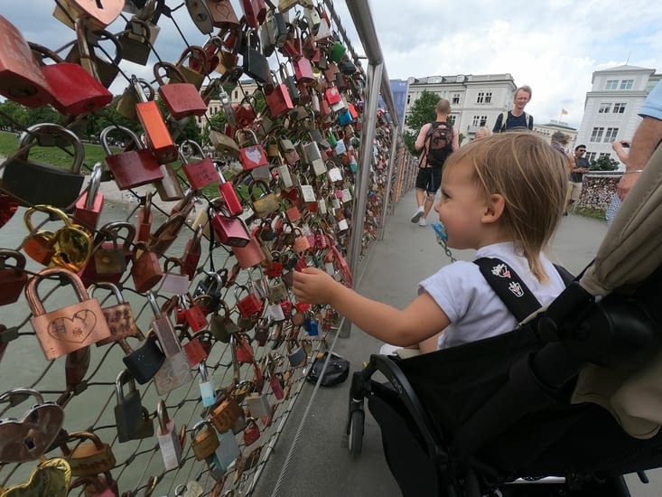 Sur le pont de Salzbourg