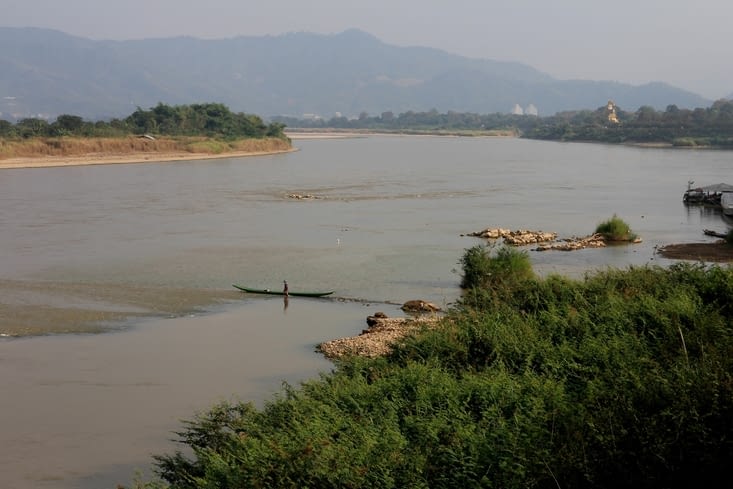 Le Mekong vu de Chiang KHong