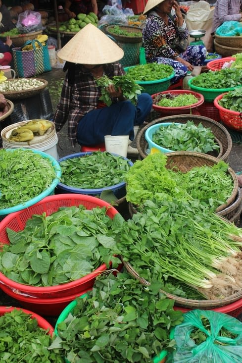 Au marché de Hue