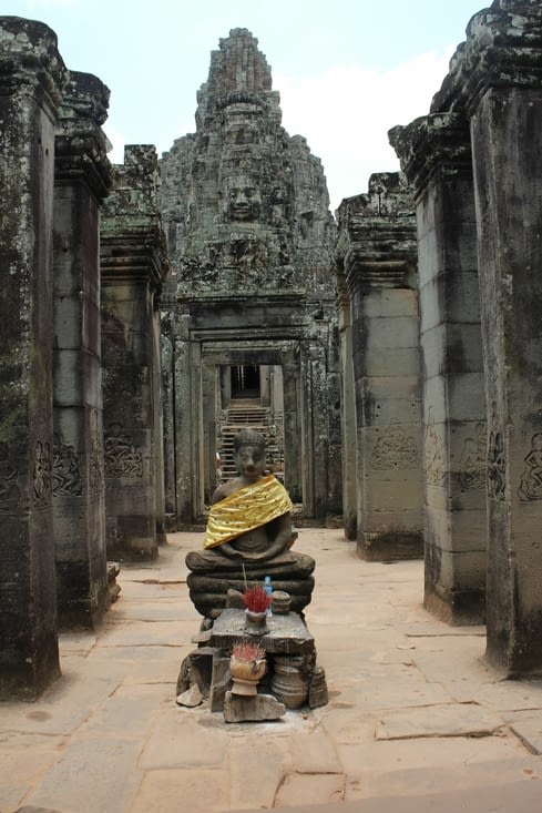 Le Bayon était à l'origine un temple Boudhiste