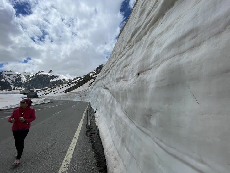 L’épaisseur de la neige surprend toujours !