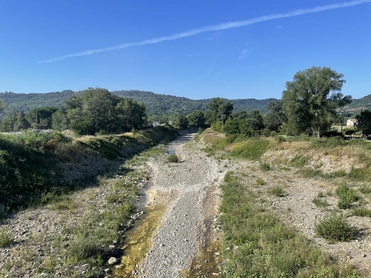 Ces gros graviers sont fatigants mais ça va encore !