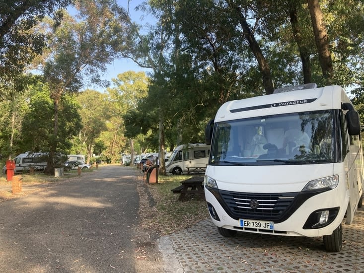 Arrivée au Lisboa camping