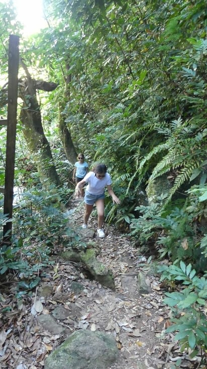 Direction la dernière cascade !!