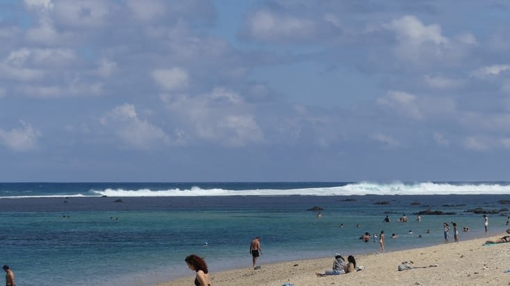 La plage de Saint Pierre