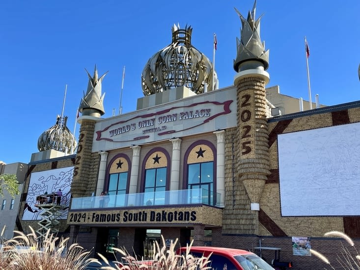 Corn Palace à Mitchell.