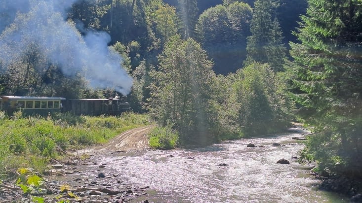 Le train des bucherons