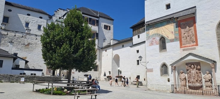 Cour intérieure du château