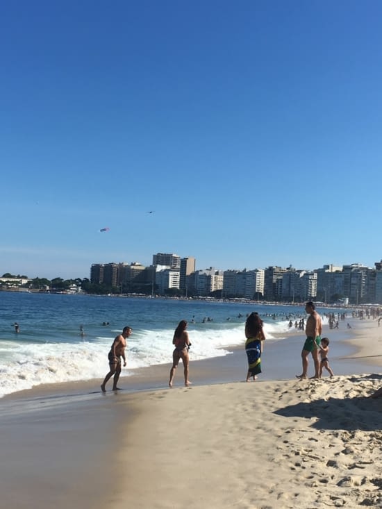 La plage de Copacabana