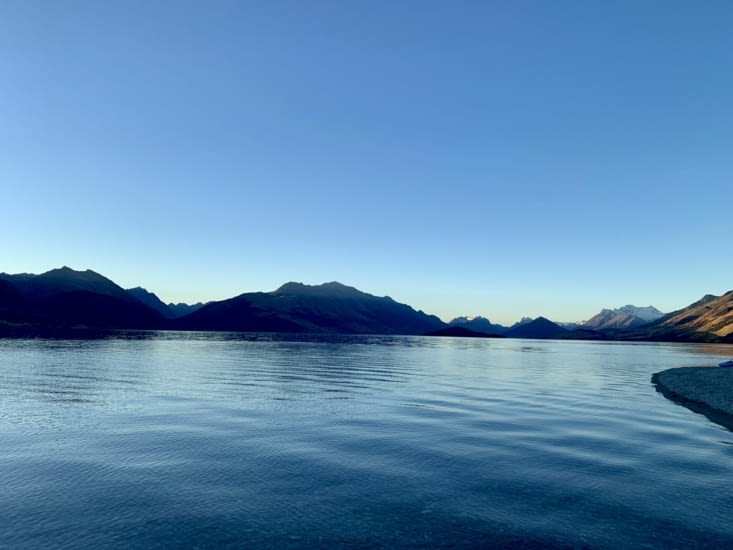 Le panorama pour le bivouac du soir