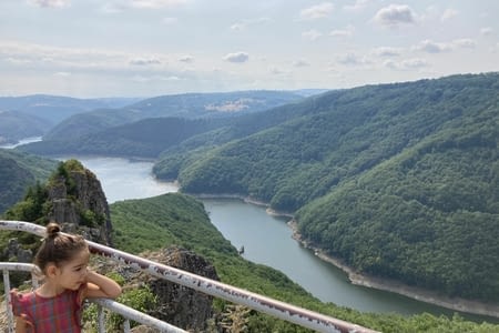 Étape 5 à côté de la presqu’île de Laussac