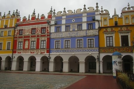 Visite de Sandomierz et coucher à Lancut