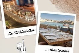 Pause déjeuner avec une belle vue sur la mer au Harbour Club