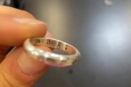 The ring I made in jewellery making class