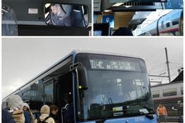 Transport en train puis ensuite nous étions attendus à la Gare de Lyon