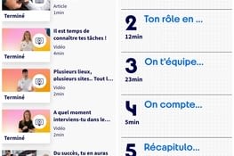 Exemple des modules videos